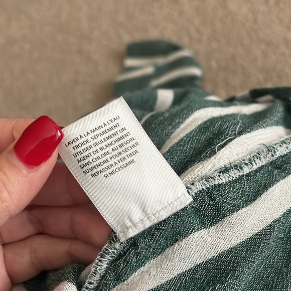 “BP button down striped blouse size small” - Picture 8 of 9